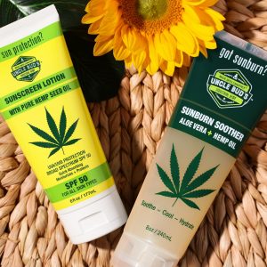 Hemp sun care products