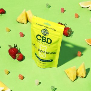 CBD Sour Buds Bears – Fruit Flavored Gummies