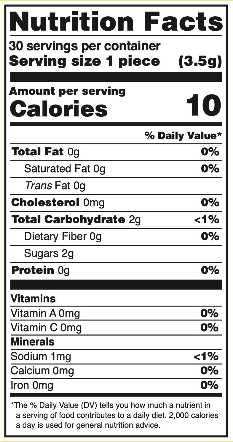 Nutritional Facts