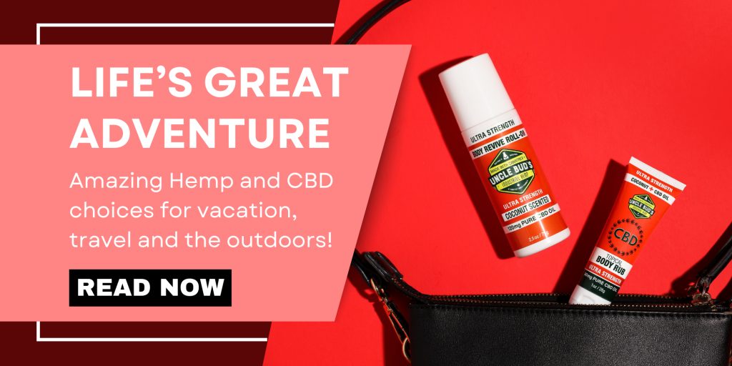 CBD choices for vacation, travel