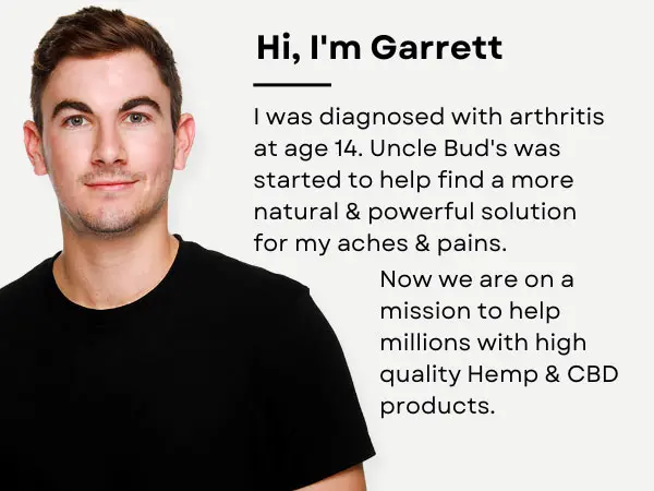 Garrett Uses CBD for Arthritis