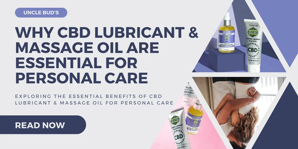 CBD lubricant and massage oil benefits