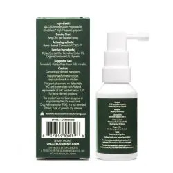 1200mg CBD Body Revive Spray Back Image