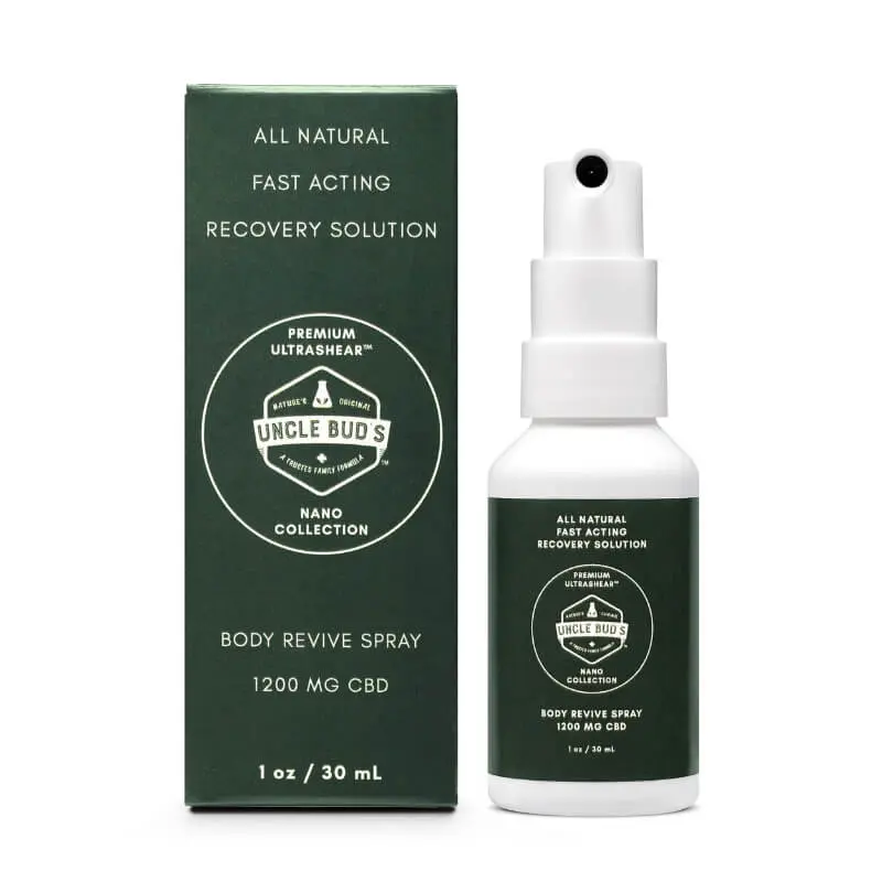 1200mg CBD Body Revive Spray Front Image