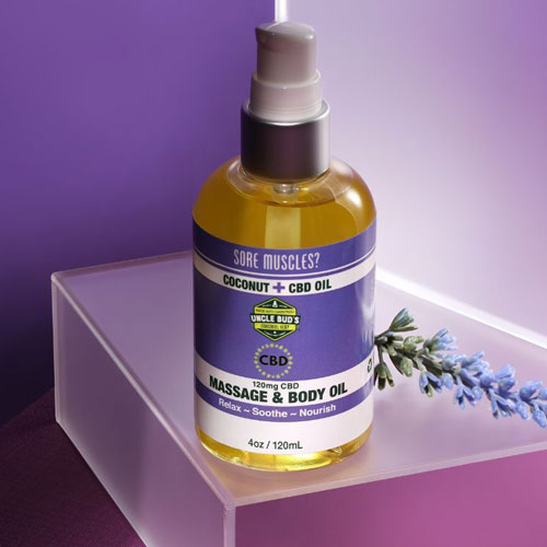 CBD Massage Oil with Lavender
